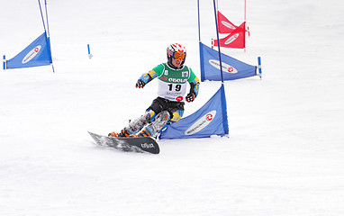 Image showing Snowboard European Cup