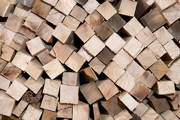 Image showing Firewood background 