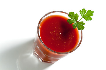 Image showing Tomato juice