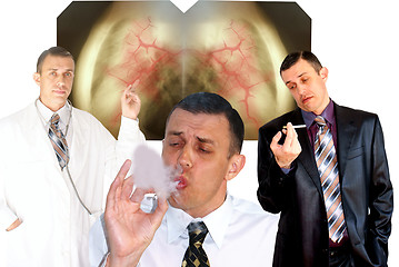 Image showing  harmful habit