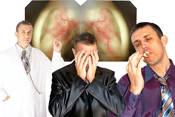 Image showing  harmful habit