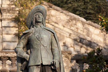 Image showing statue of d'Artagnan