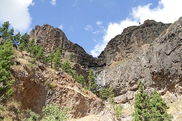 Image showing Mountains in Grand Canary