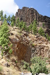 Image showing Mountains in Grand Canary