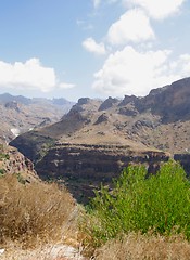 Image showing Mountains in Gran Canary