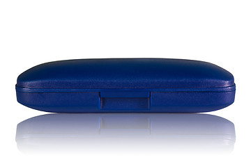 Image showing eyeglasses case isolated white 