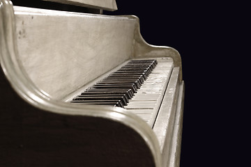 Image showing Old School Piano