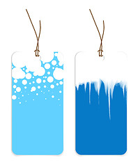 Image showing Winter and Christmas tags