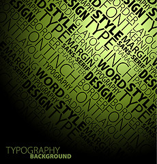 Image showing typography background
