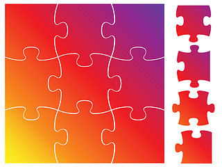 Image showing Complete puzzle / jigsaw set