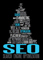 Image showing SEO - Search Engine Optimization poster