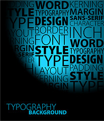 Image showing typography background