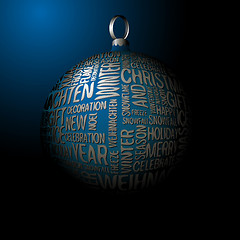 Image showing 3D Christmas decoration