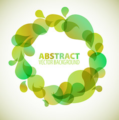 Image showing Abstract green background