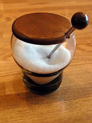 Image showing Sugar container