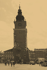 Image showing Town Hall Tower in Cracow. Poland