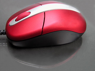 Image showing Red mouse