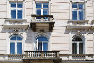 Image showing old house on the Main Square in Cracow