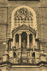 Image showing Fragment of St Mary's Church in Cracow