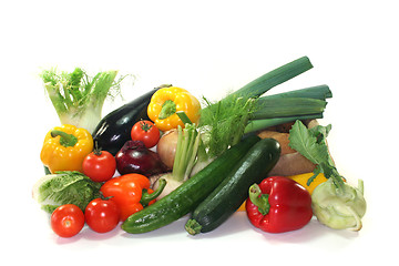 Image showing Vegetable shopping