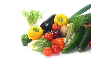 Image showing Vegetable shopping