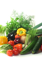 Image showing Vegetable shopping