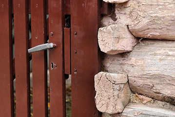 Image showing old wooden wall