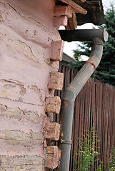 Image showing old wooden wall