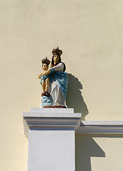 Image showing holy mary statue 