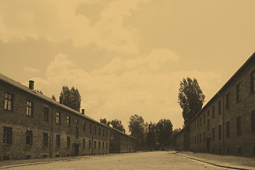 Image showing Auschwitz Birkenau camp