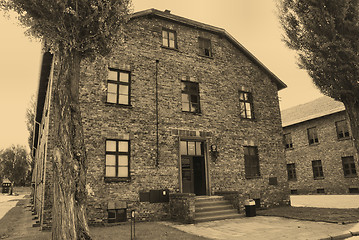 Image showing Auschwitz Birkenau camp