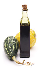 Image showing Pumpkin oil