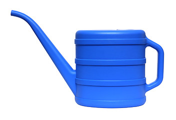 Image showing blue watering-can