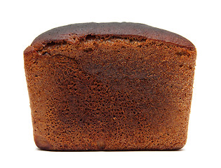 Image showing dark brown rye bread