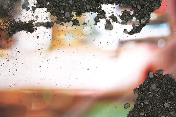 Image showing Abstract with gravel 2