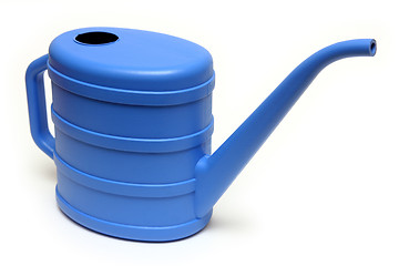 Image showing blue watering-can