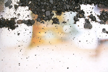 Image showing Abstract with gravel