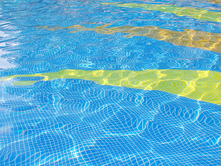 Image showing Pool water