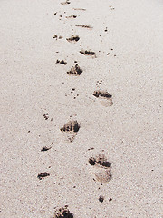 Image showing Footprints