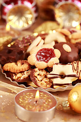 Image showing Delicious Christmas cookies