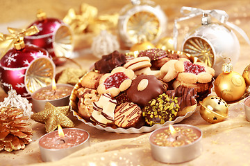 Image showing Delicious Christmas cookies