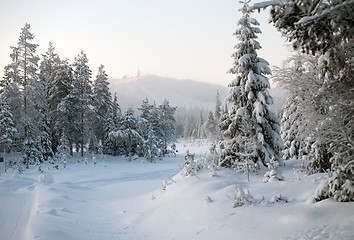 Image showing winter resort in Finland