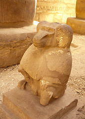 Image showing Egyptian statue of monkey