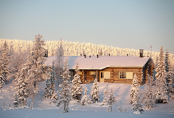 Image showing winter house