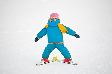 Image showing the first downhill