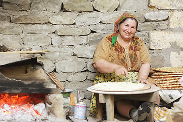 Image showing Woman in bakery