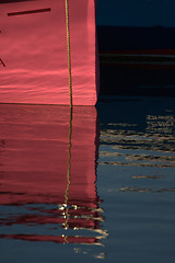Image showing reflections in the water