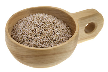 Image showing unhulled sesame seeds