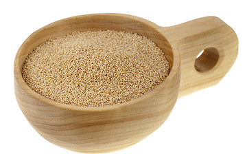 Image showing scoop of amaranth grain