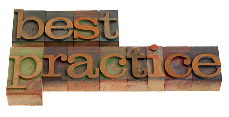 Image showing best practice